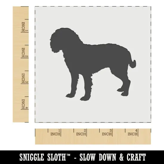 American Water Spaniel Dog Solid Wall Cookie DIY Craft Reusable Stencil {6}