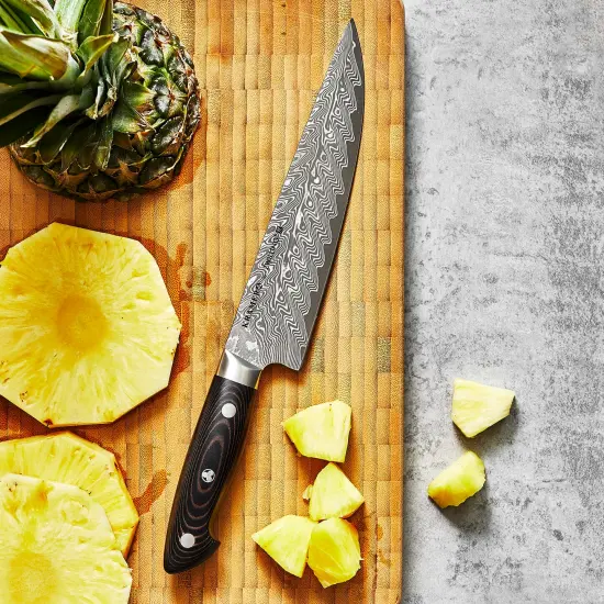 KRAMER by ZWILLING EUROLINE Damascus Collection 8-inch Narrow Chef's Knife {4}