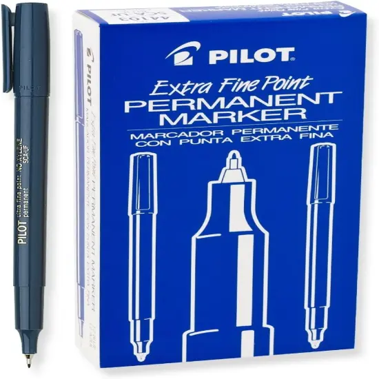 Extra Fine Permanent Marker, Blue (44103) {1}