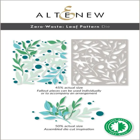 Zero-Waste Leaf Pattern Die {1}