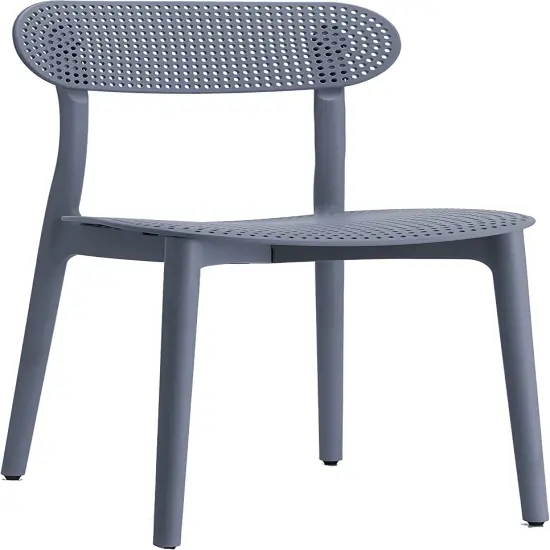 ISL Furnishings- Zuho Modern Indoor Outdoor Chair (2, Anchor Grey) {2}