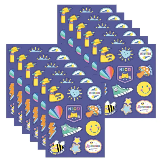 We Stick Together Motivators Motivational Stickers, 72 Per Pack, 12 Packs {1}