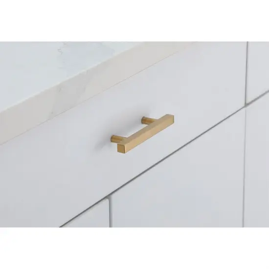 Dior 3" Center to Center Brass Bar Pull Multipack (set of 10) {3}