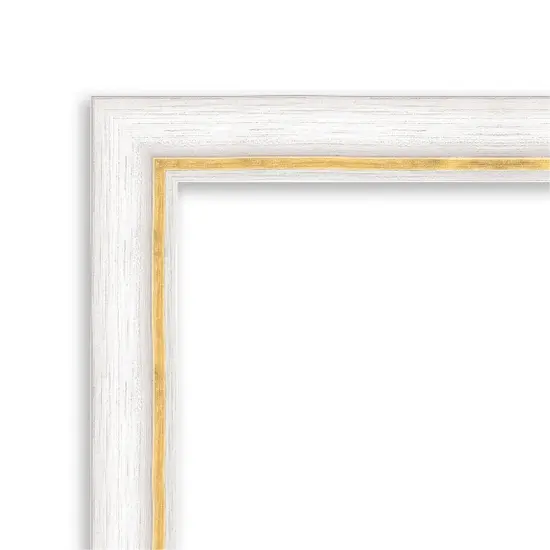 Morgan Wood Framed Magnetic Board Morgan White Gold {2}