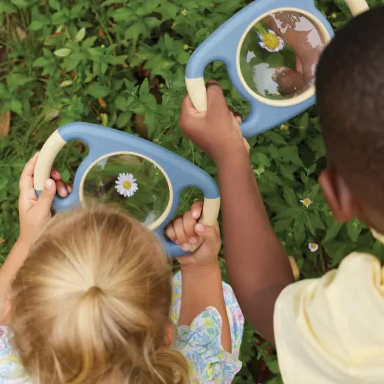 Kaplan Early Learning Company All-Weather Two-Handed Magnifier - Set of 2 {4}