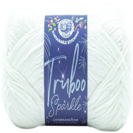 Lion Brand Truboo Sparkle Yarn {2}