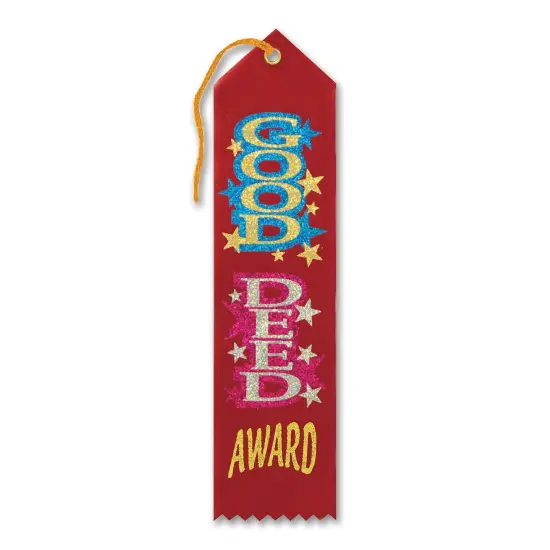 Good Deed Award Ribbon (Pack of 6) {1}