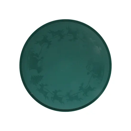 Jack Post 28" Handi Thing Resin Christmas Tree Stand Tray Green {1}