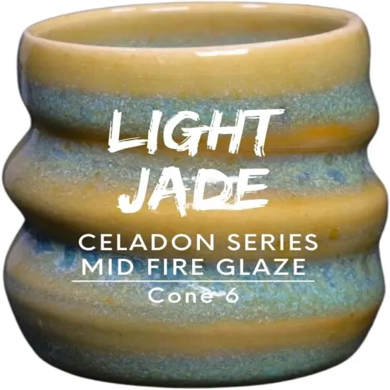 Penguin Pottery - Variety Set - Mid Fire Celadon Series - Cone 6 - Includes 8 4oz Jars {6}