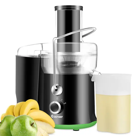 Costway Electric Juicer Centrifugal Juicer with 3-Inch Wide Mouth Centrifugal Juice Extractor 2 Speed {1}