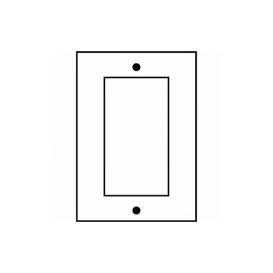 SUNLITE 1 Gang Decorative Plate Steel Color E301S {2}