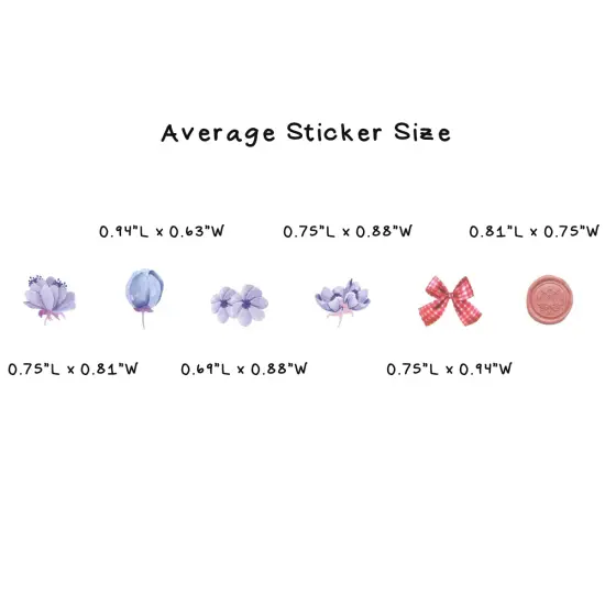 Wrapables 3 Rolls Decorative Washi Tape Stickers for Scrapbooking, Stationery, Diary, Card Making (300 pcs) Light Blue {4}