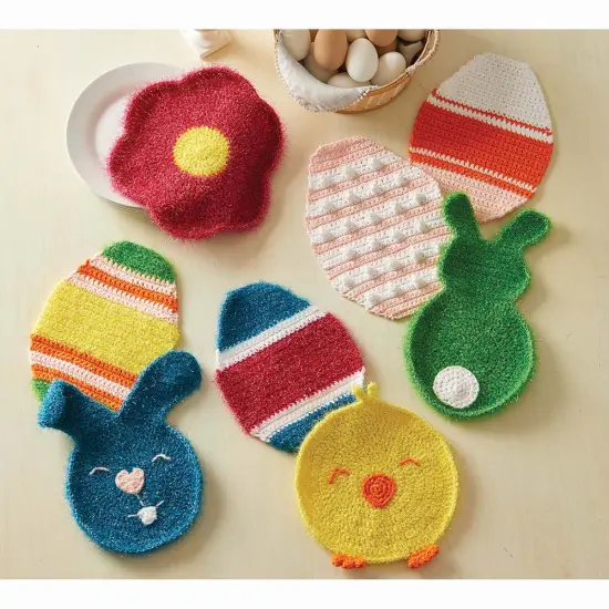 HerrschnersEaster Scrubbies Crochet Kit Multi {1}