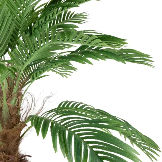 Northlight 8' Artificial Potted Phoenix Palm Tree Green {6}
