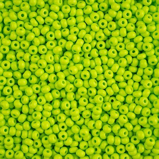 John Bead 6/0 Terra Intensive Matte Czech Glass Seed Beads, 500g Light Green {1}