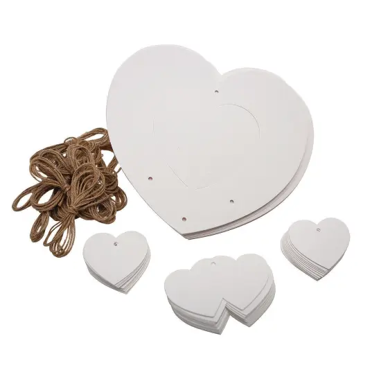Color-Me&trade; Heart Mobiles (Pack of 12) {1}
