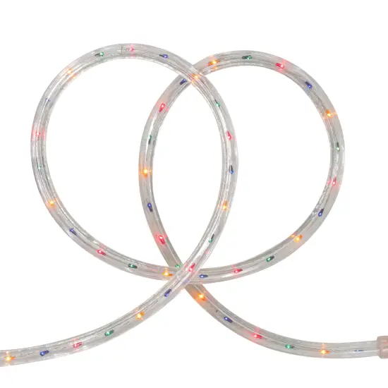 Northlight Flexible Incandescent Outdoor Christmas Rope Lights - Multicolor - 18' Clear Wire {3}