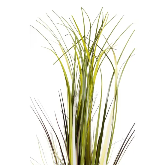 Northlight 34" Artificial Long Grass Plant in Twisted RopePot Yellow {4}