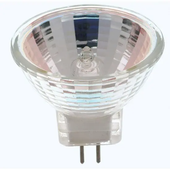 Satco S3154 FTD 20W 12V MR11 Narrow Flood halogen light bulb {1}