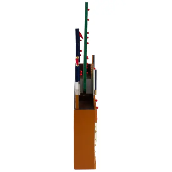 Northlight 20.5" Nutcracker Castle Christmas Advent Calendar Decoration Green {4}