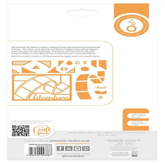 Tonic Studios Die Set-Sentimental Frames Adventure {4}