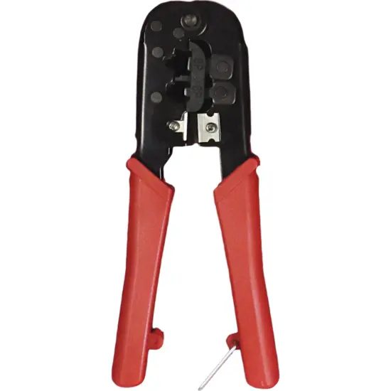 Ethernet Cable Tester Kit with RJ45 RJ11 RJ12 Crimper Tool CAT5e CAT6 Test {4}