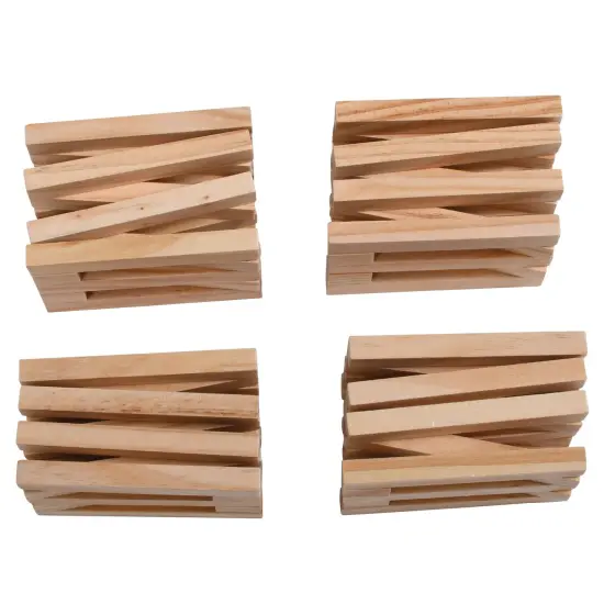 Wooden Fences - Set of 4 {3}