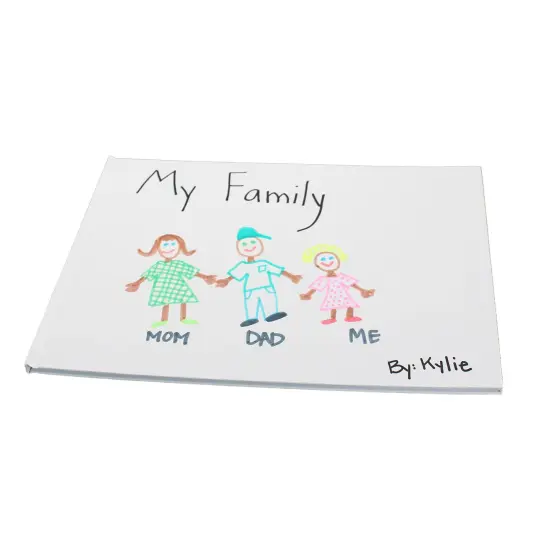 Hardcover Blank Book, 11" x 8-1/2" Landscape, Class Pack 12 {3}