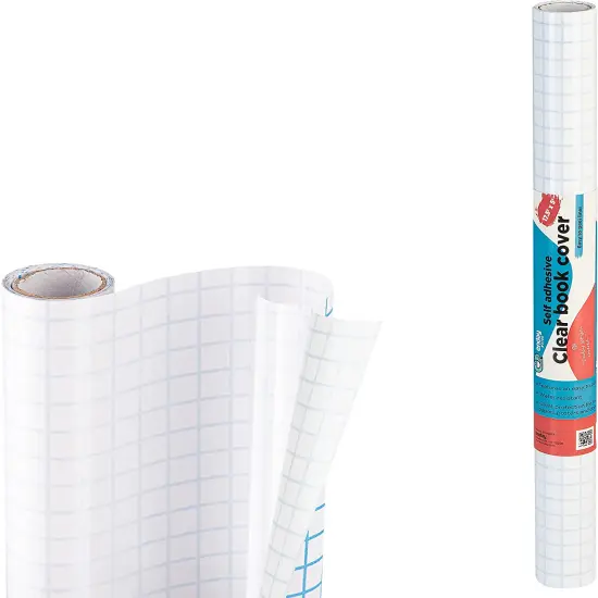 Enday Clear Self-Adhesive Book Cover {3}