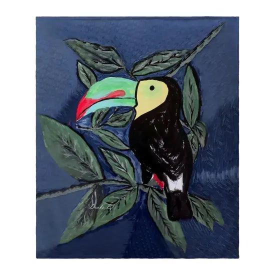 Betsy Drake Drake's Toucan Throw Multicolor {1}