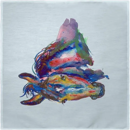 Betsy Drake Nellie Blue Place Mat Set of 4 {1}