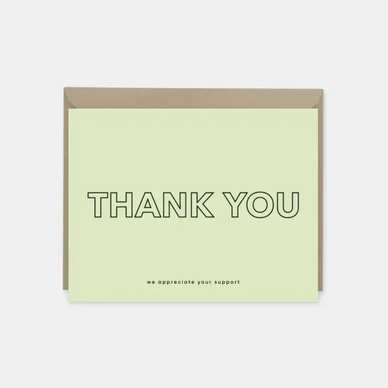 Modern Thank You Cards {3}