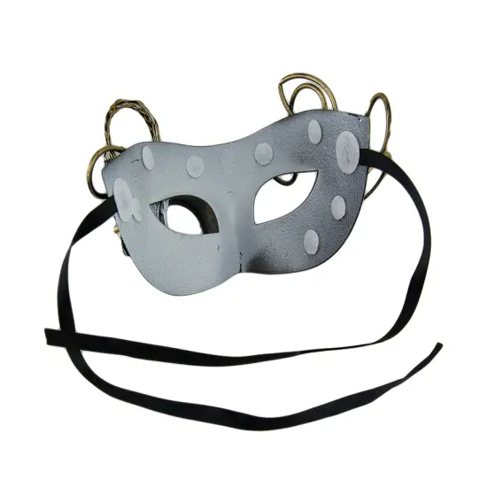 Metallic Steampunk Monocle Eye Mask {3}