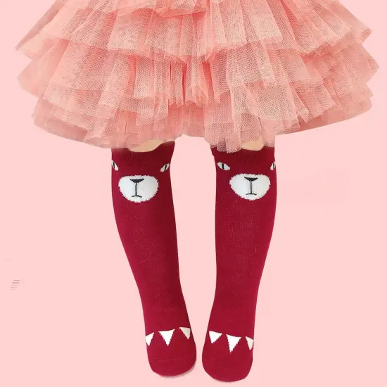 Wrapables My Best Buddy Socks for Baby (Set of 6), Forest Friends (4-6) {4}