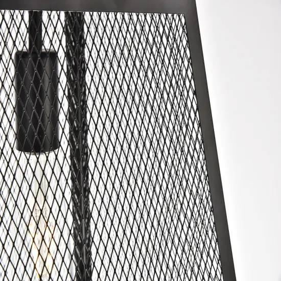 Talon Collection Pendant D11.8 H12.8 Lt:1 Matte Black Finish {5}