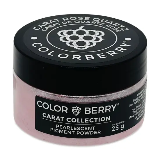 Colorberry Carat Collection Dry Resin Pigment - Rose Quartz, 25 g, Jar {1}