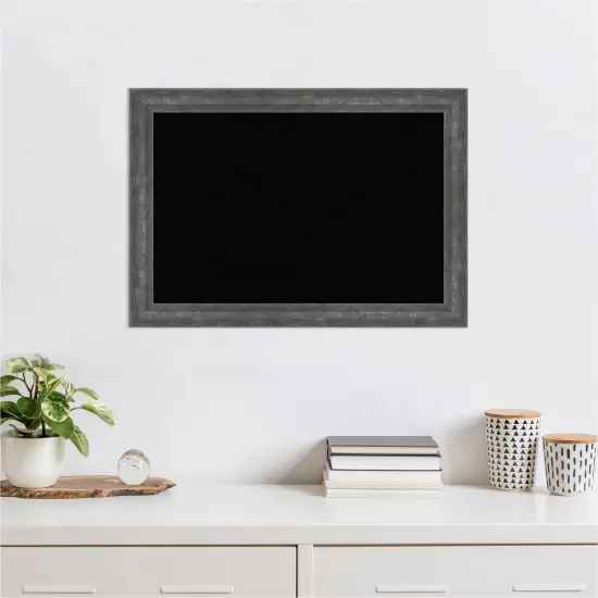 Angled Wood Framed Corkboard, Black Cork Metallic Rainbow {5}