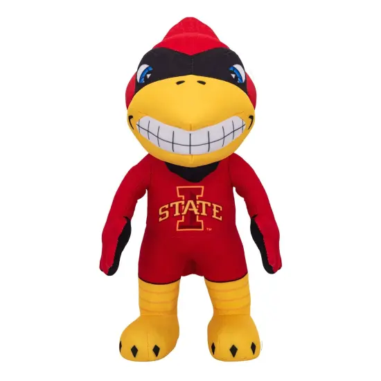 Bleacher Creatures Iowa State Cyclones Cy the Cardinal 10" Mascot Plush Figure {1}