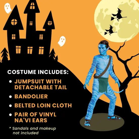 Avatar 2 Jake Sully Reef Look Classic Child Costume {3}