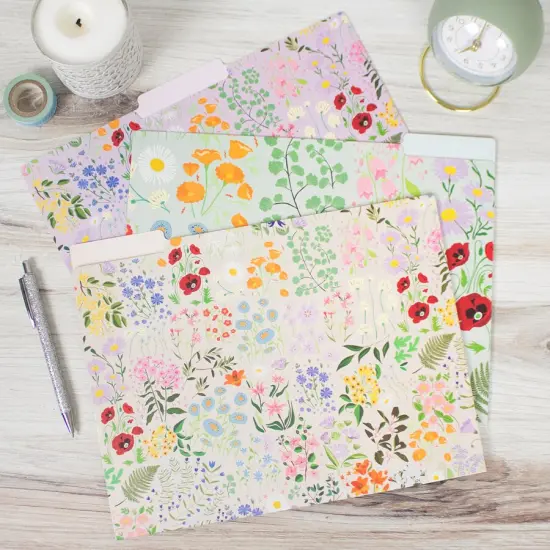 bloom daily planners File Folder Set, Garden Party {6}