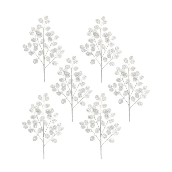 Silver Dollar Spray (Set of 6) {1}