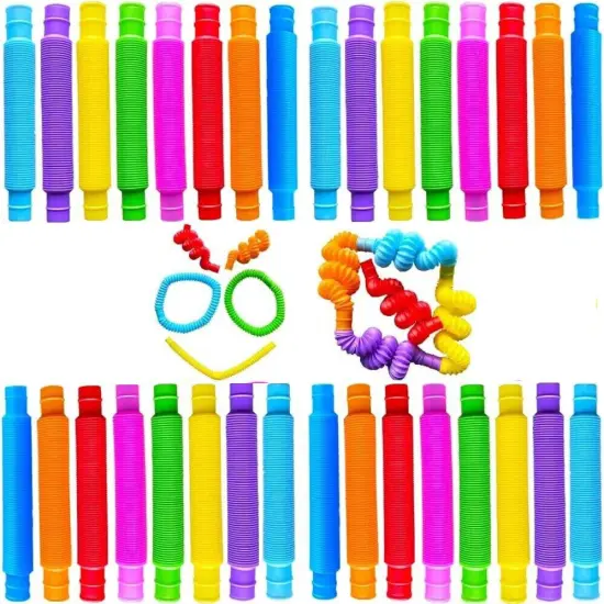 Kitcheniva Fidget Tubes Pop Toy Set For Children And Adult {1}