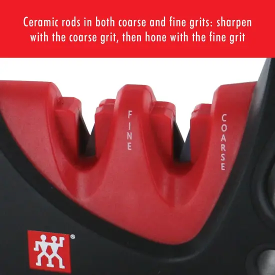 ZWILLING 4-Stage Pull Through Knife Sharpener {7}