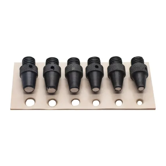 Realeather(R) Crafts Maxi Punch Set-4.8mm, 5.2mm, 5.6mm, 6.4mm, 6.8mm & 8mm {5}
