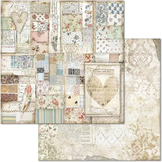 Stamperia Double-Sided Paper Pad 8"X8" 10/Pkg-Imagine, 10 Designs/1 Each {4}