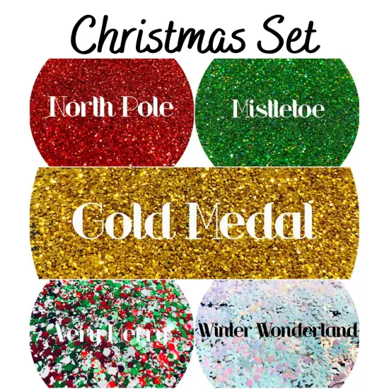 Glitter Christmas Set by Glitter Heart Co.&trade; {1}