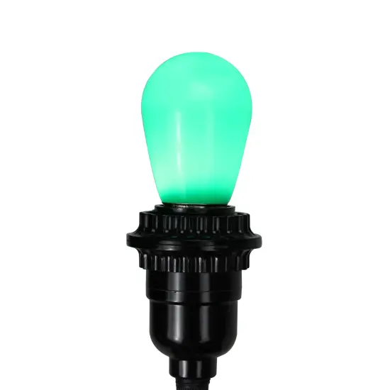 Northlight Opaque LED S14 Edison Style Christmas Replacement Bulbs - Multicolor - Pack of 25 {4}