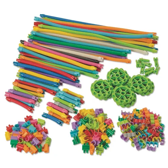 Magic Wands, Tubes, and Connectors Building Set (Set of 208) {1}