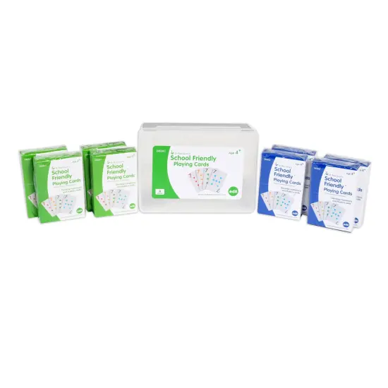 School Friendly Playing Cards - Set of 8 decks {2}