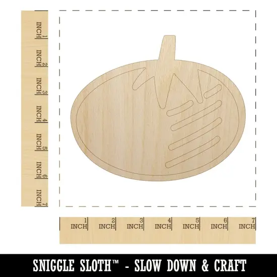 Tomato Fruit Vegetable Produce Doodle Unfinished Wood Shape Piece Cutout for DIY Craft Projects {1}